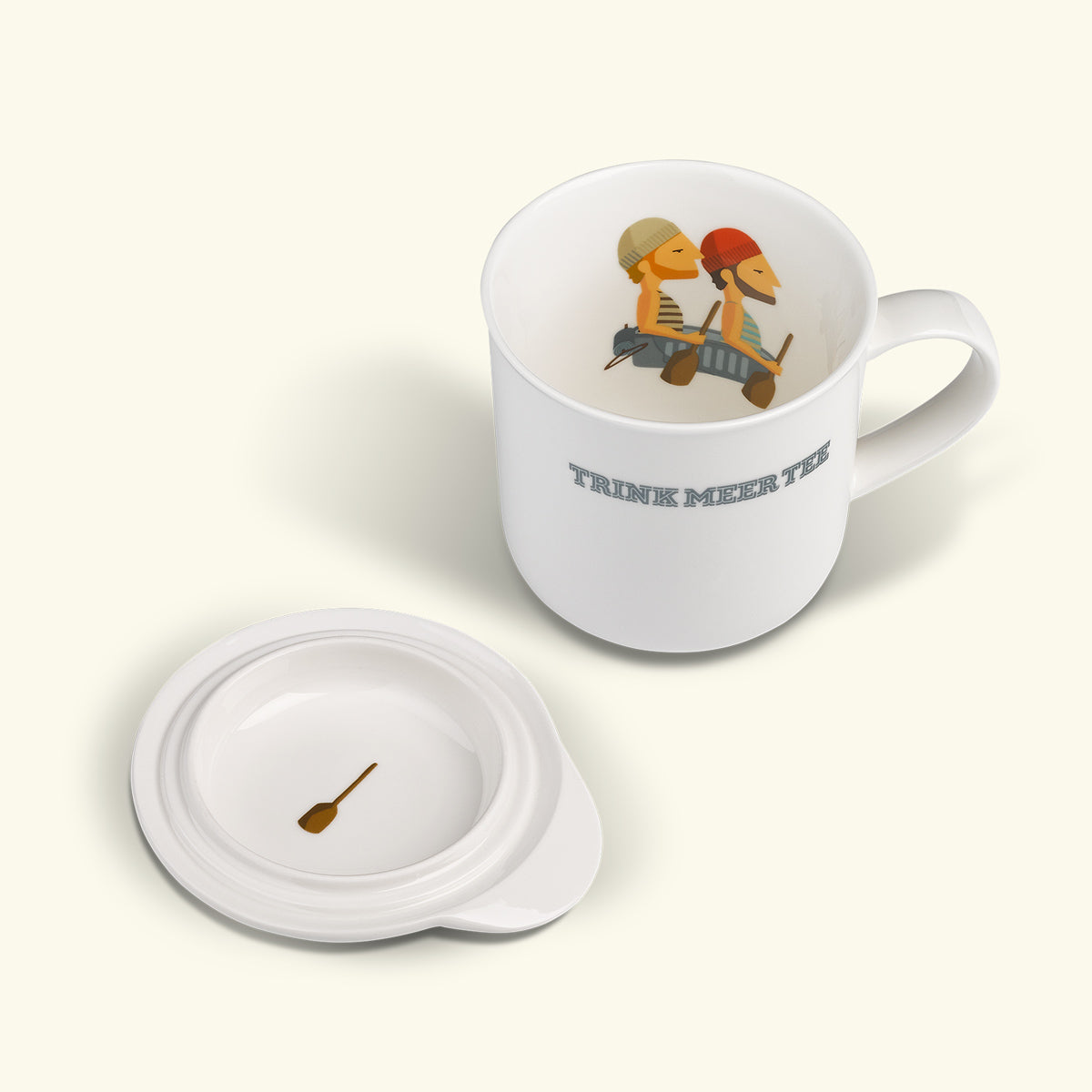 Alle Mann an Bord Teebecher