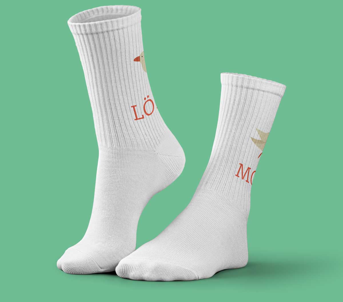 Crew-Socke Moin, löppt